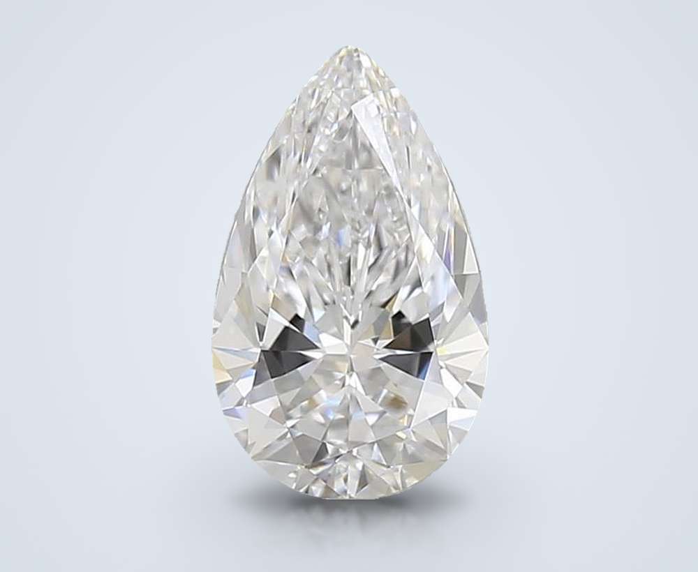 0.90 Carat Pear Natural Diamond