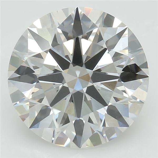 2.61ct H VS1 Rare Carat Ideal Cut Round Lab Grown Diamond