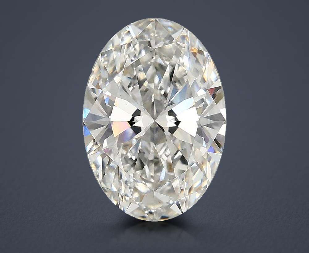 2.53 Carat Oval Lab Diamond