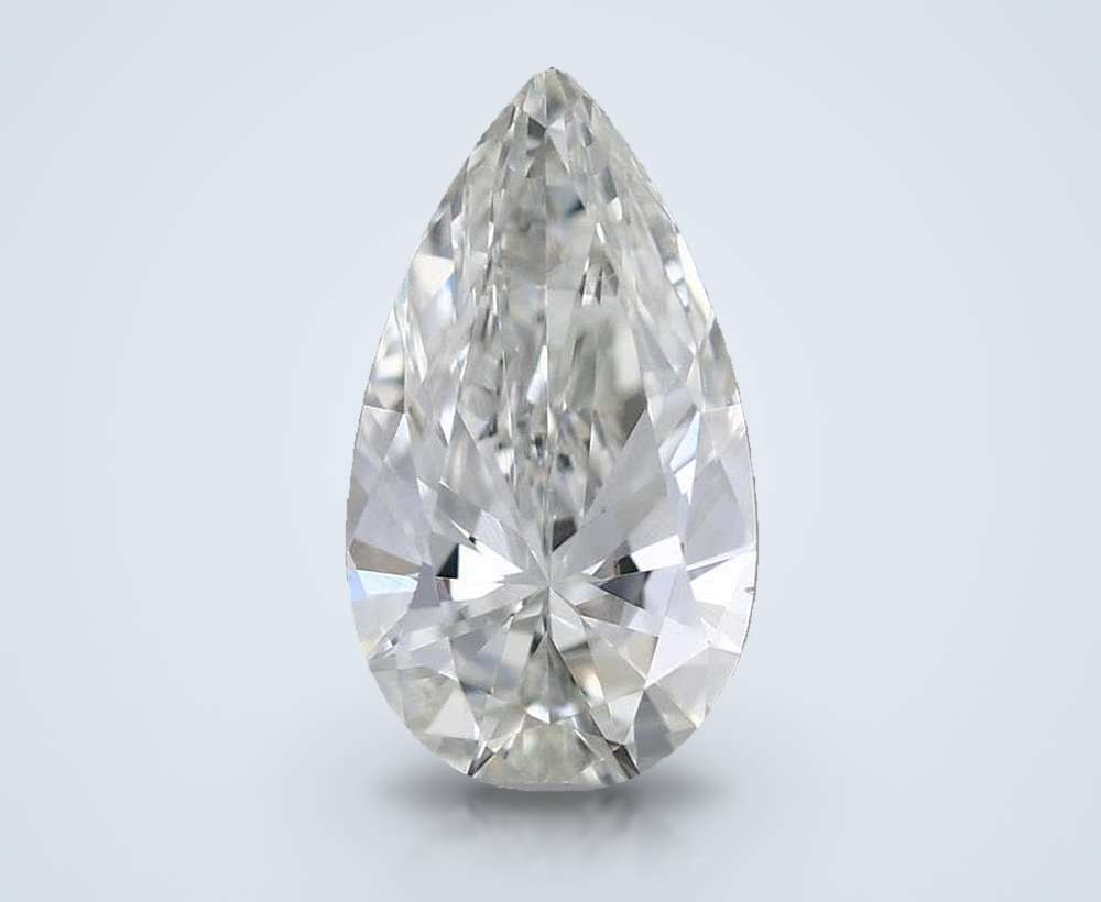 0.40 Carat Pear Natural Diamond