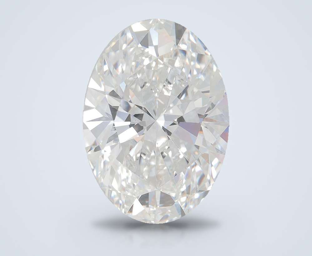 5.35 Carat Oval Lab Diamond