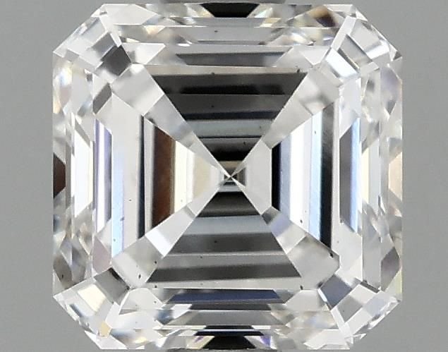 1.03ct E VS2 Rare Carat Ideal Cut Asscher Lab Grown Diamond