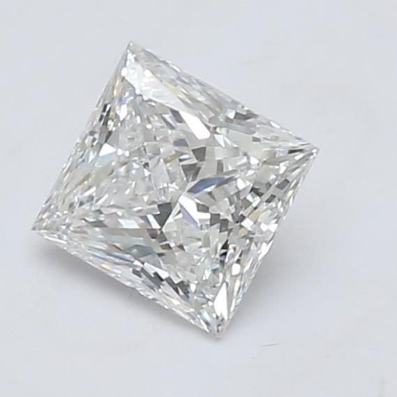 0.80ct D VVS2 Rare Carat Ideal Cut Princess Lab Grown Diamond