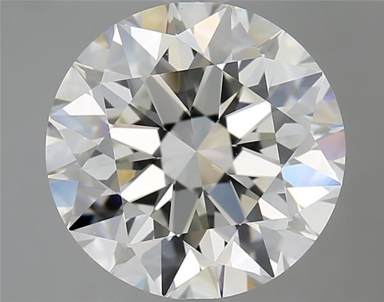4.00ct H VVS2 Rare Carat Ideal Cut Round Diamond