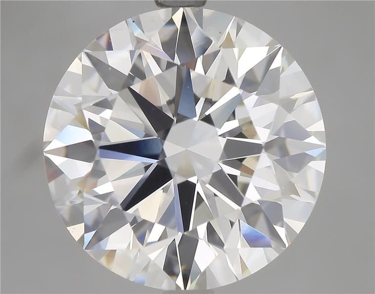 6.07ct F VS1 Rare Carat Ideal Cut Round Lab Grown Diamond