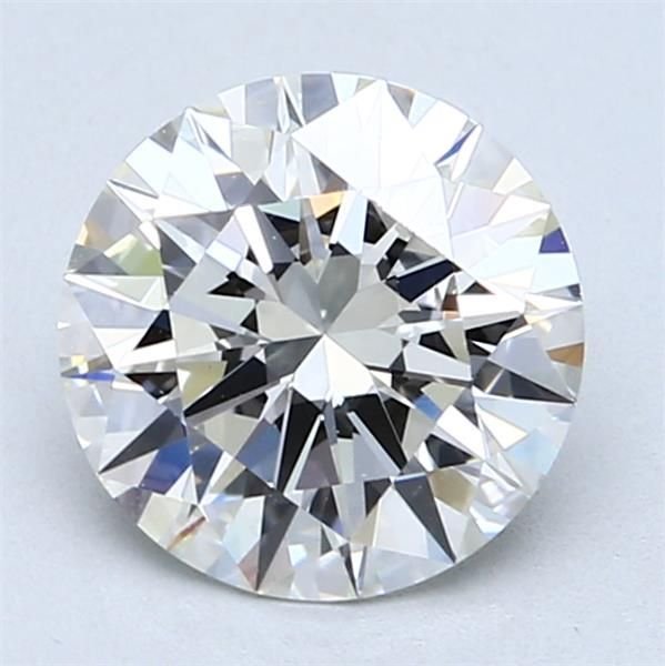 2.10ct I VVS2 Rare Carat Ideal Cut Round Diamond
