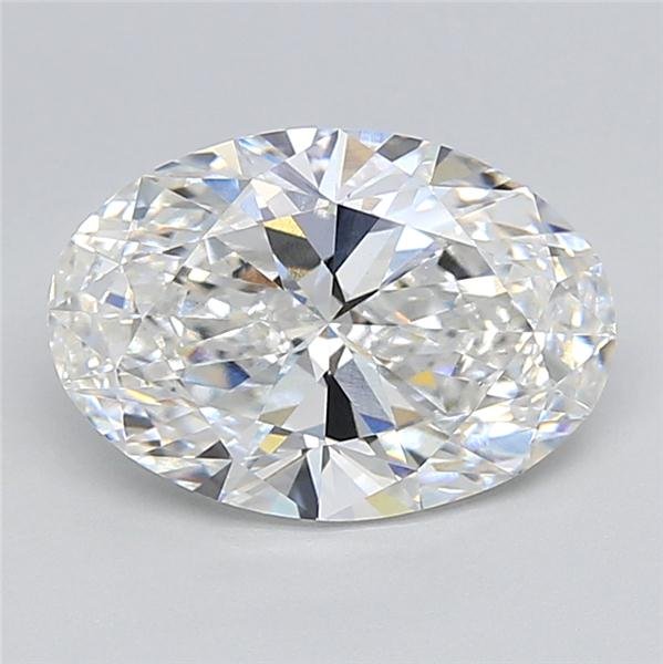 3.54ct E VS1 Rare Carat Ideal Cut Oval Lab Grown Diamond