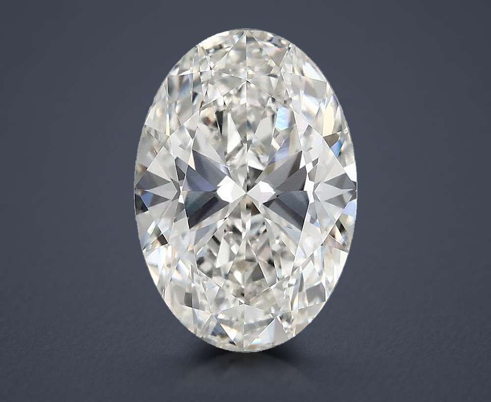 3.90 Carat Oval Lab Diamond