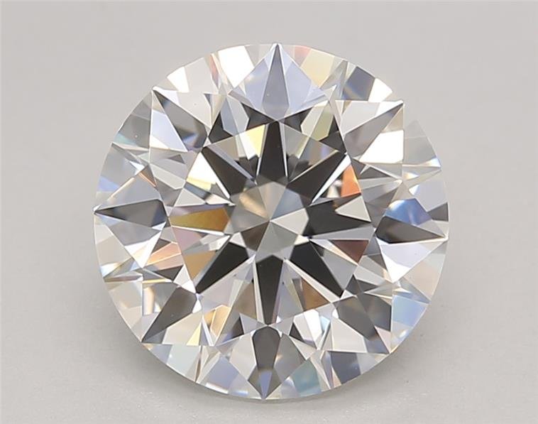 3.08ct G VS1 Rare Carat Ideal Cut Round Lab Grown Diamond