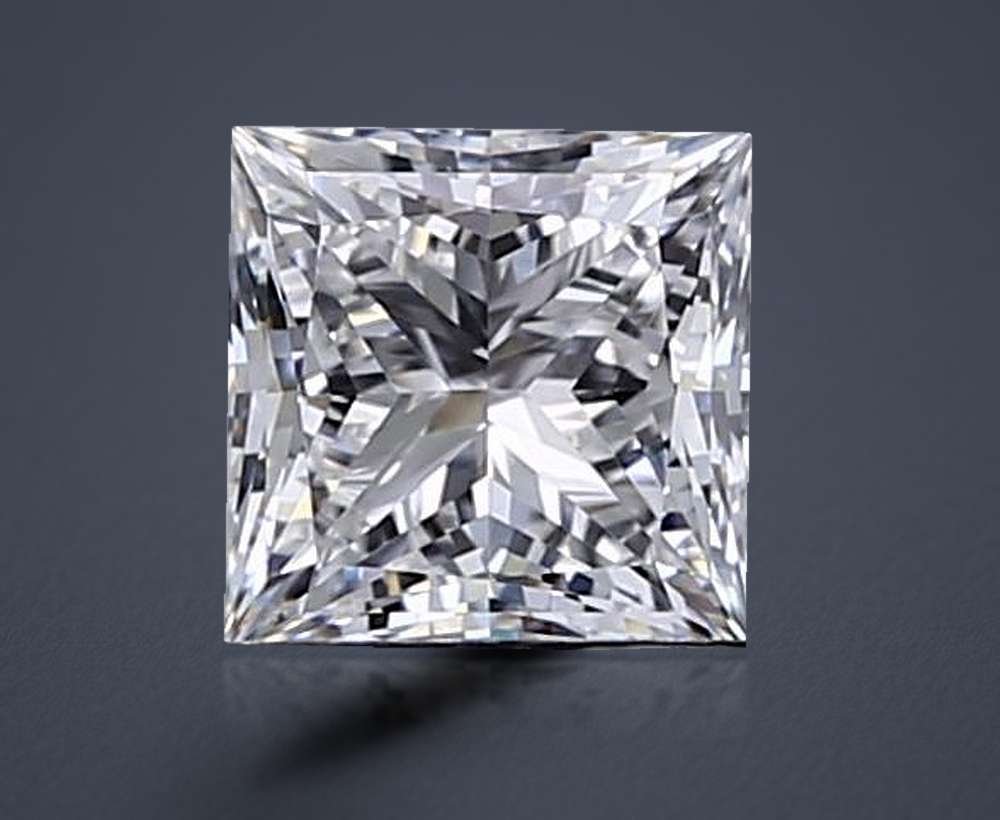 0.54 Carat Princess Lab Diamond