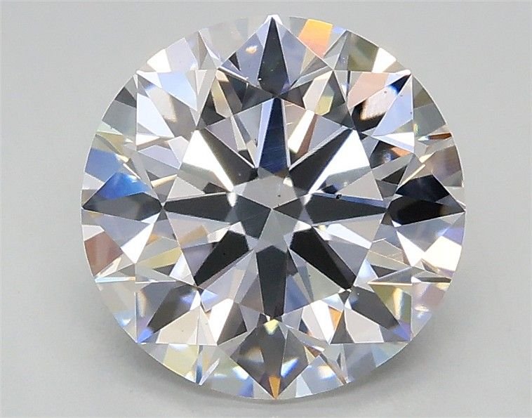 2.01ct E VS2 Rare Carat Ideal Cut Round Lab Grown Diamond