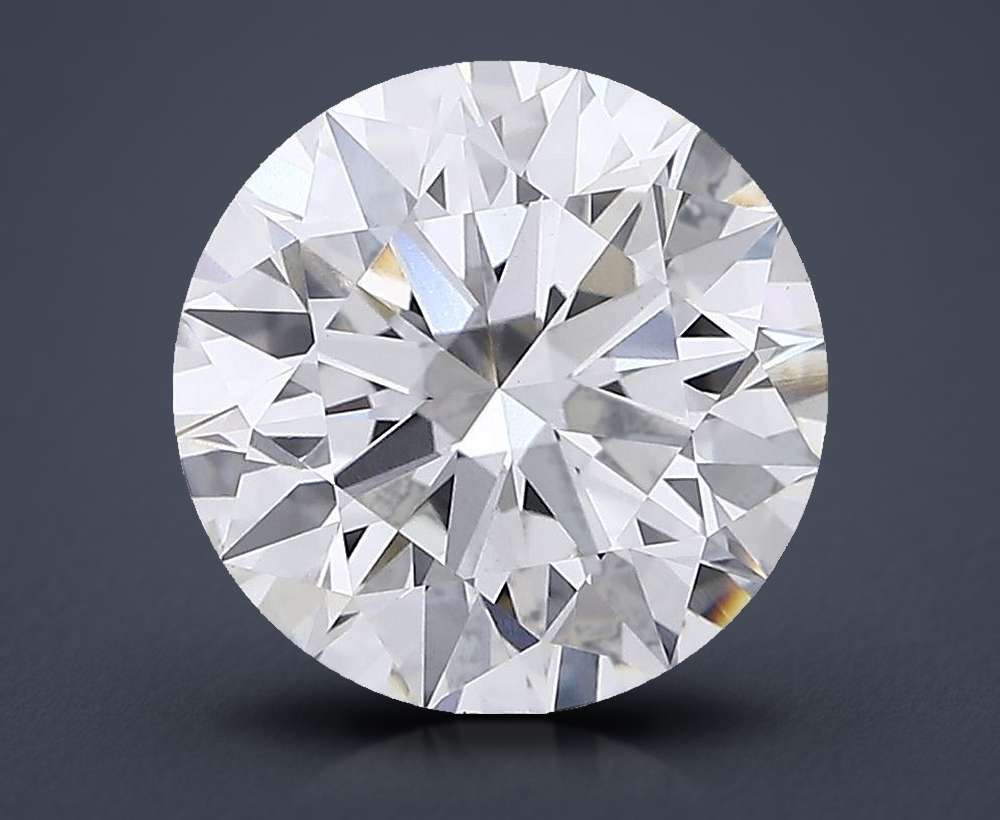 3.21 Carat Round Lab Diamond