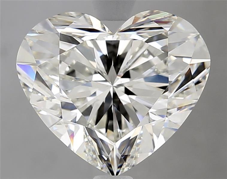 5.51ct J VS1 Rare Carat Ideal Cut Heart Diamond