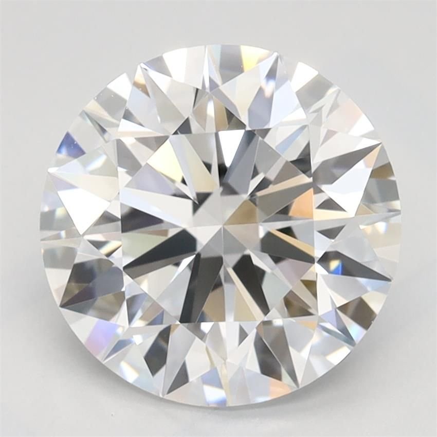 2.45ct D IF Rare Carat Ideal Cut Round Lab Grown Diamond