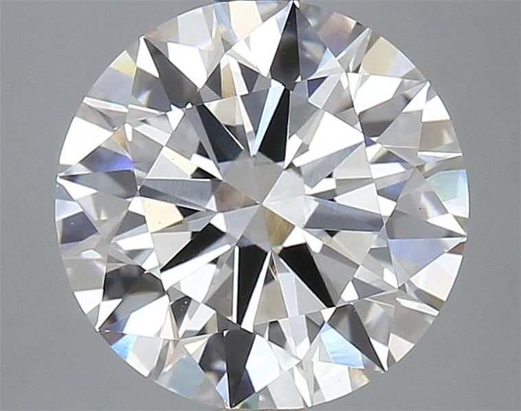4.08ct H VS1 Rare Carat Ideal Cut Round Lab Grown Diamond