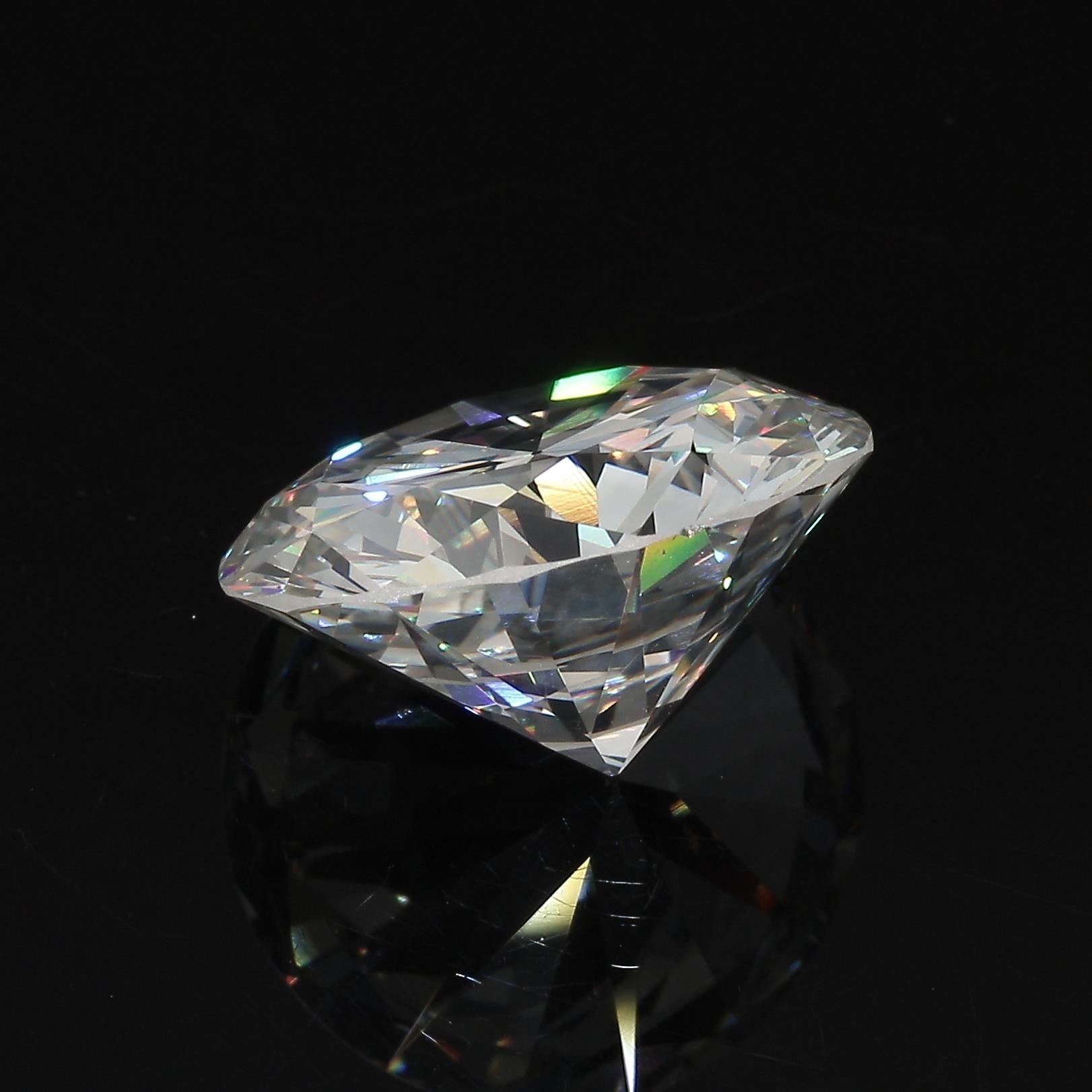 8.72ct J SI2 Good Cut Round Diamond