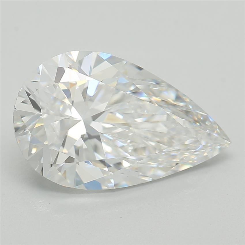 1.59ct D VS2 Rare Carat Ideal Cut Pear Lab Grown Diamond
