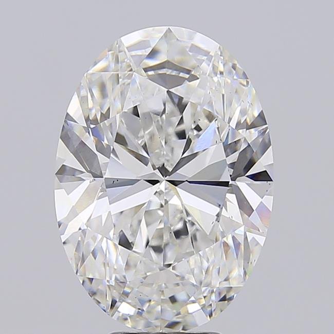7.01 Carat Oval Lab Diamond