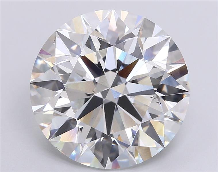 10.43ct F VS2 Rare Carat Ideal Cut Round Lab Grown Diamond