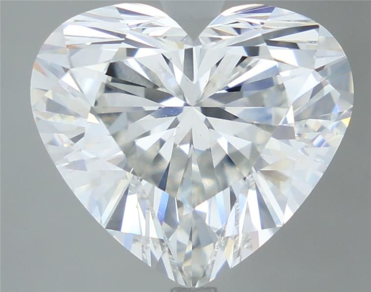 7.15ct F VS1 Rare Carat Ideal Cut Heart Lab Grown Diamond