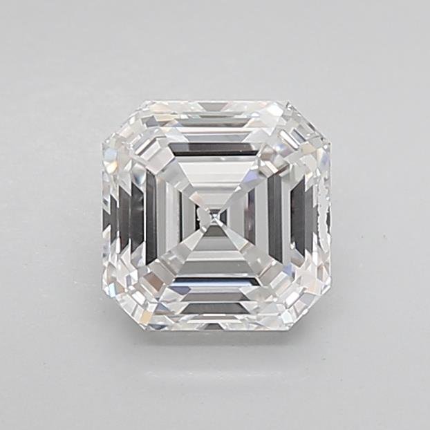 1.56ct D VS2 Rare Carat Ideal Cut Asscher Lab Grown Diamond