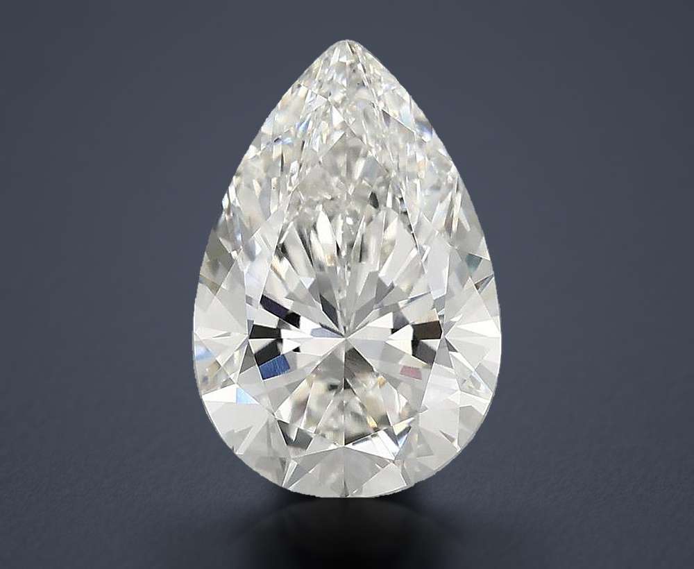 2.94 Carat Pear Lab Diamond