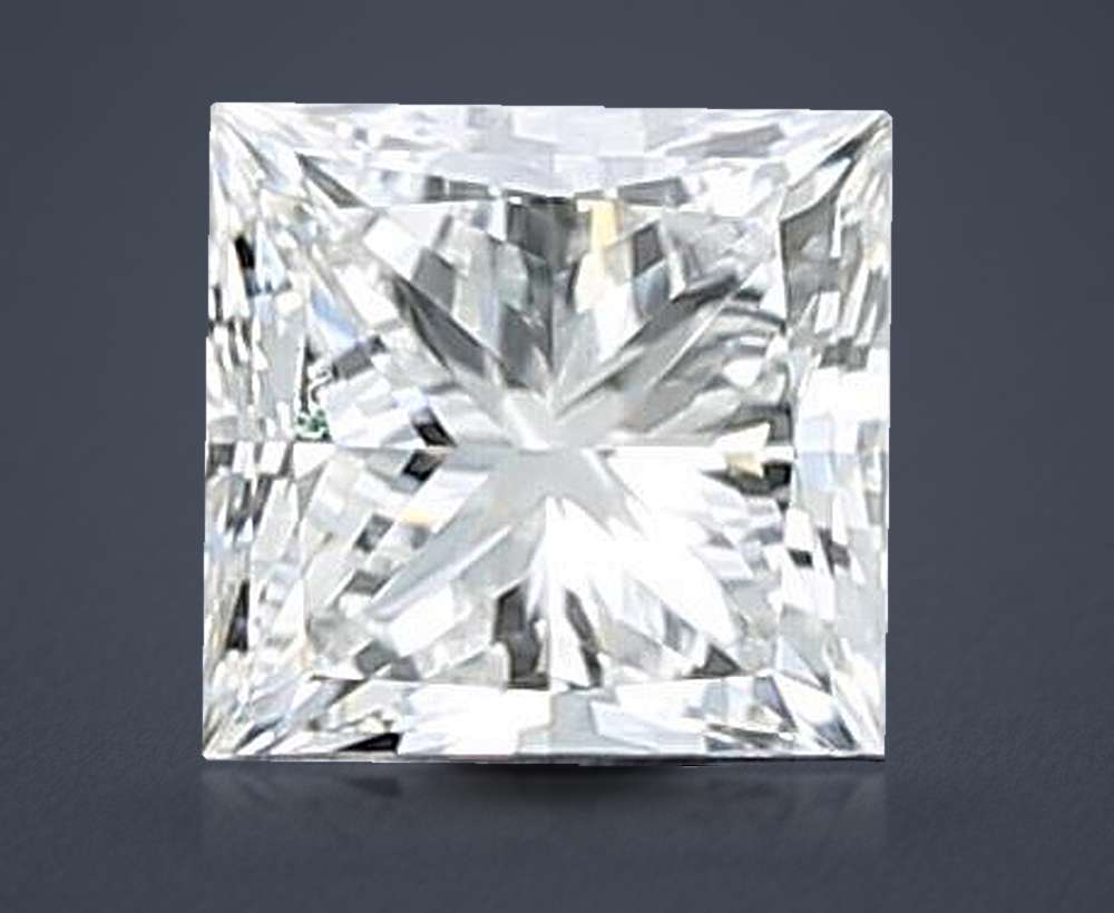 0.82 Carat Princess Lab Diamond
