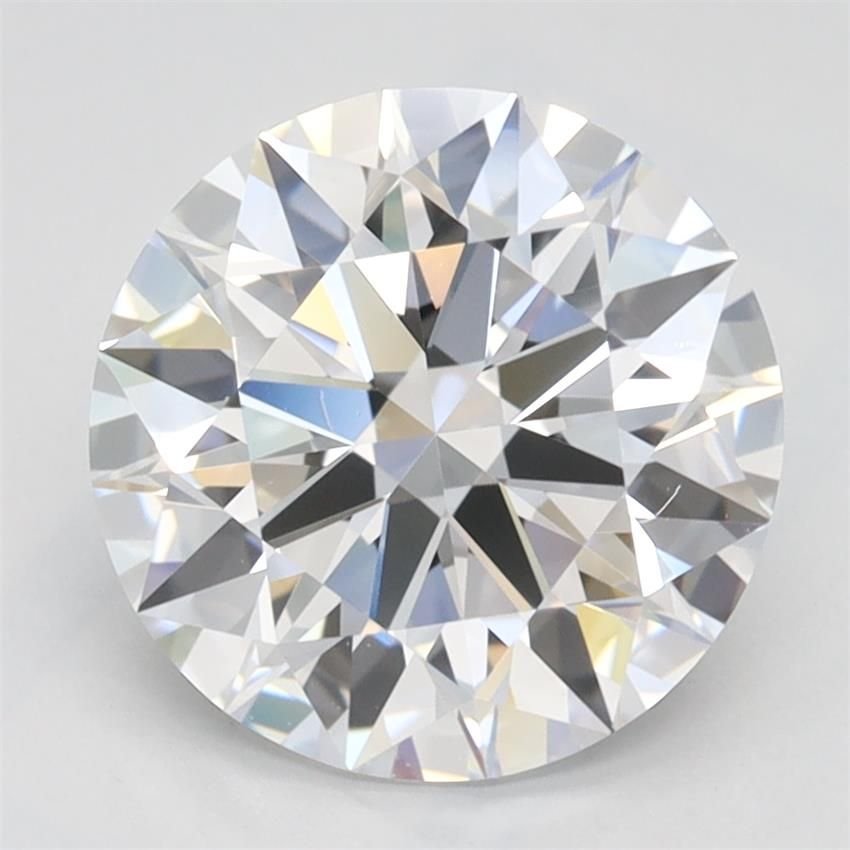 2.43ct D IF Rare Carat Ideal Cut Round Lab Grown Diamond