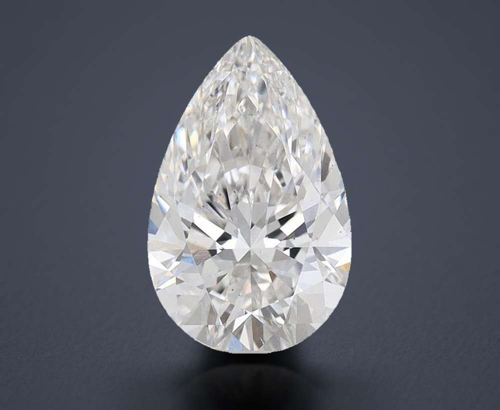 2.10 Carat Pear Lab Diamond