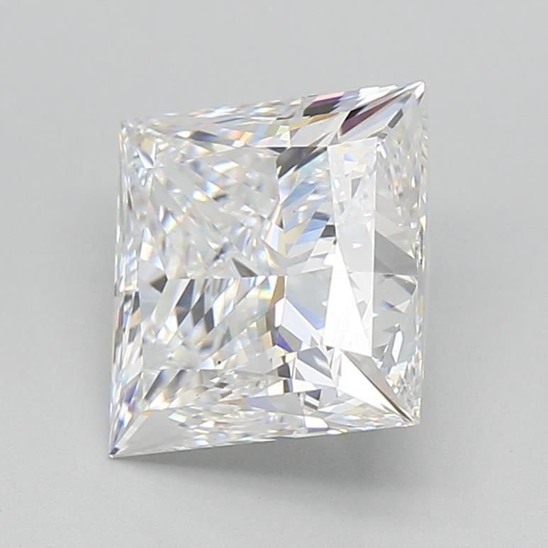 2.99ct E VS1 Rare Carat Ideal Cut Princess Lab Grown Diamond