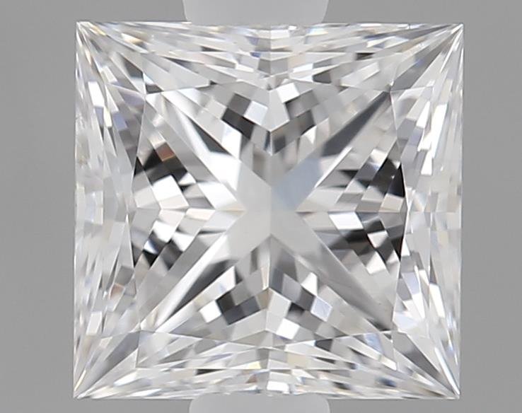 0.89ct E VS1 Rare Carat Ideal Cut Princess Lab Grown Diamond