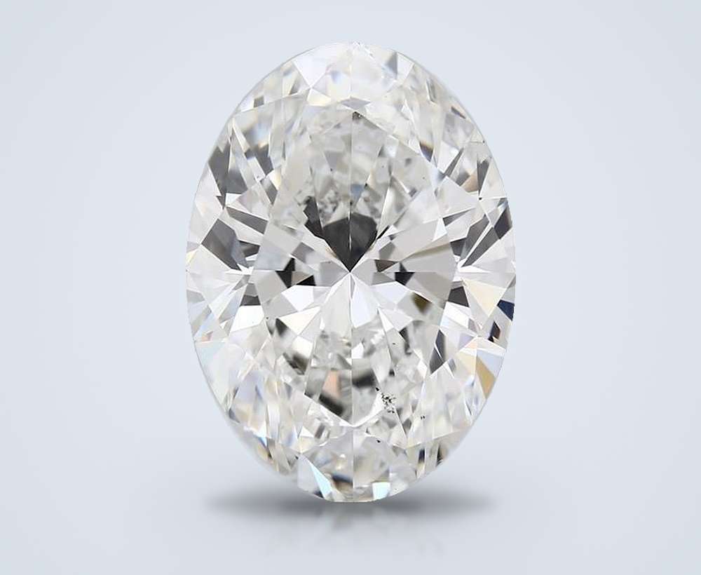 10.01 Carat Oval Lab Diamond
