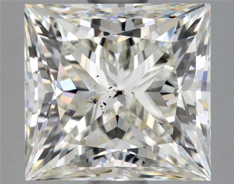 1.70ct J SI2 Rare Carat Ideal Cut Princess Diamond