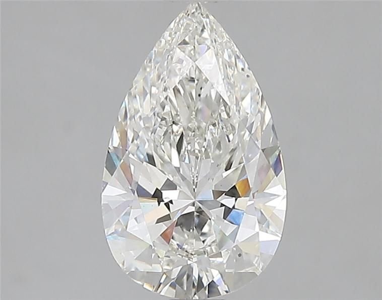 1.66ct H VS2 Rare Carat Ideal Cut Pear Lab Grown Diamond