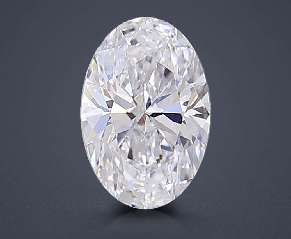 1.00 Carat Oval Lab Diamond