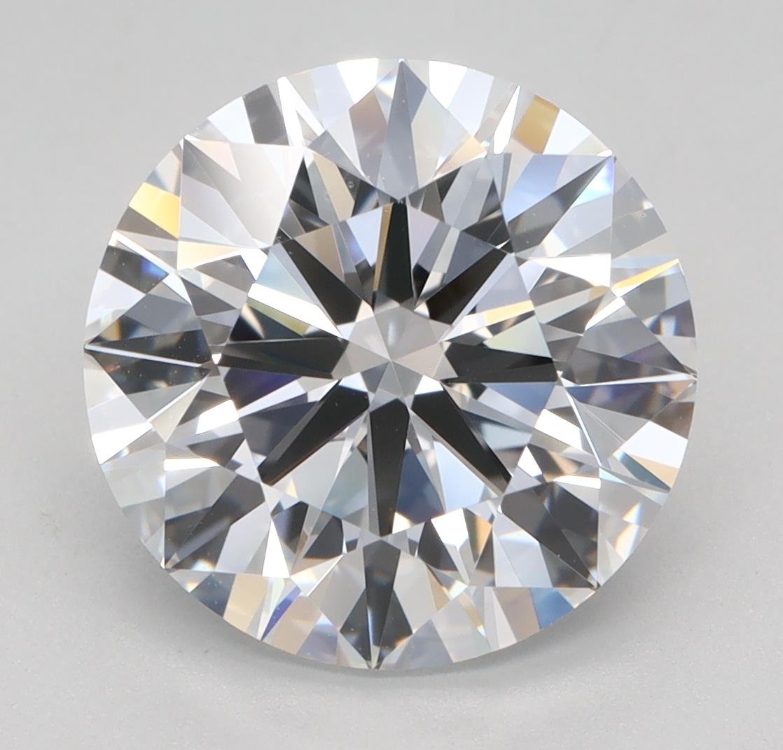 4.00ct E VS2 Rare Carat Ideal Cut Round Lab Grown Diamond