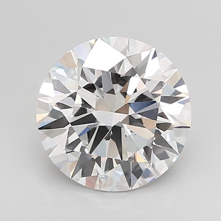 3.01ct D VS1 Rare Carat Ideal Cut Round Lab Grown Diamond
