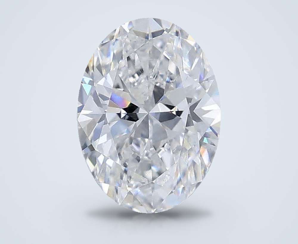 0.54 Carat Oval Lab Diamond