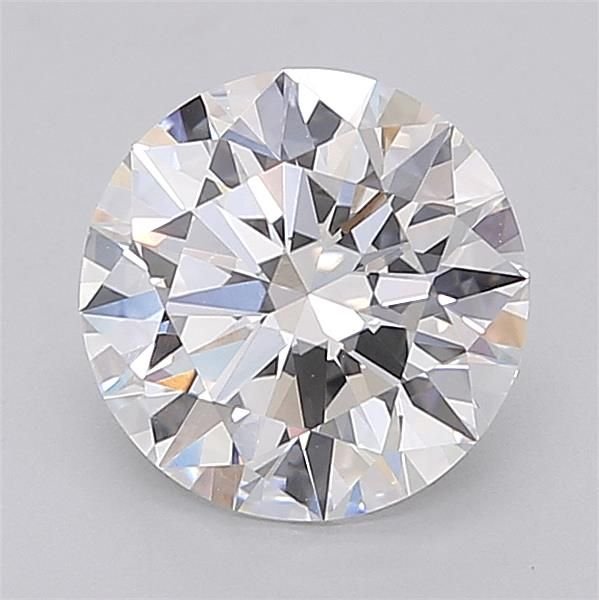 2.03ct E VVS2 Rare Carat Ideal Cut Round Lab Grown Diamond