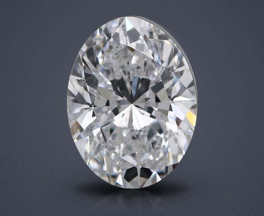 2.61 Carat Oval Lab Diamond