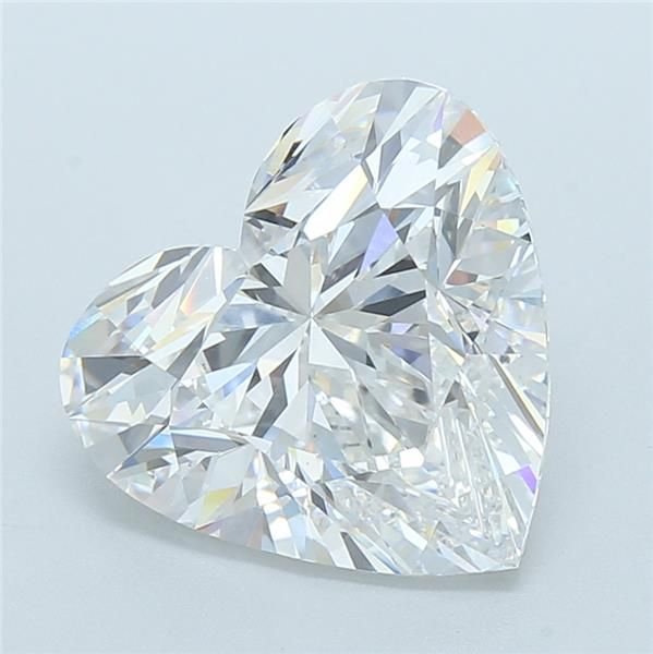 7.01ct E VS1 Very Good Cut Heart Lab Grown Diamond