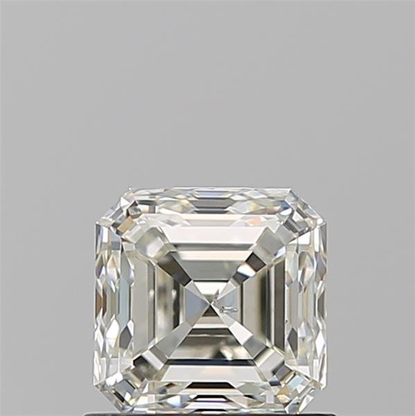 1.01ct J SI1 Rare Carat Ideal Cut Asscher Diamond