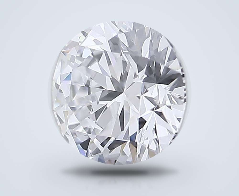 0.84 Carat Round Lab Diamond