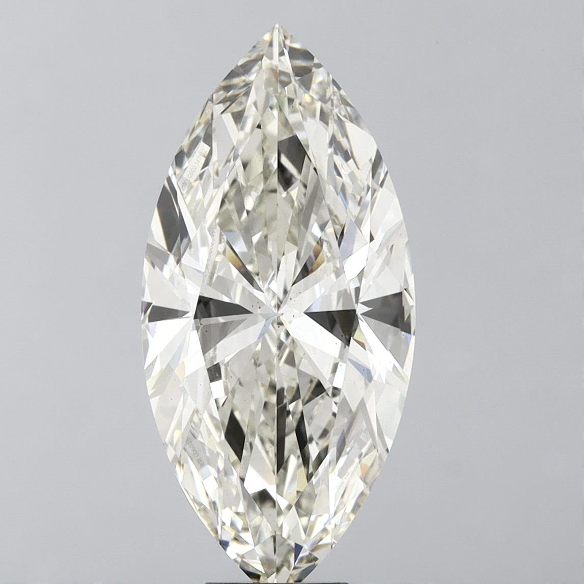 10.02ct I VS2 Rare Carat Ideal Cut Marquise Lab Grown Diamond