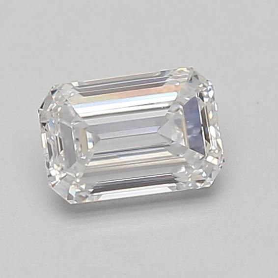 0.78ct D VVS2 Excellent Cut Emerald Lab Grown Diamond