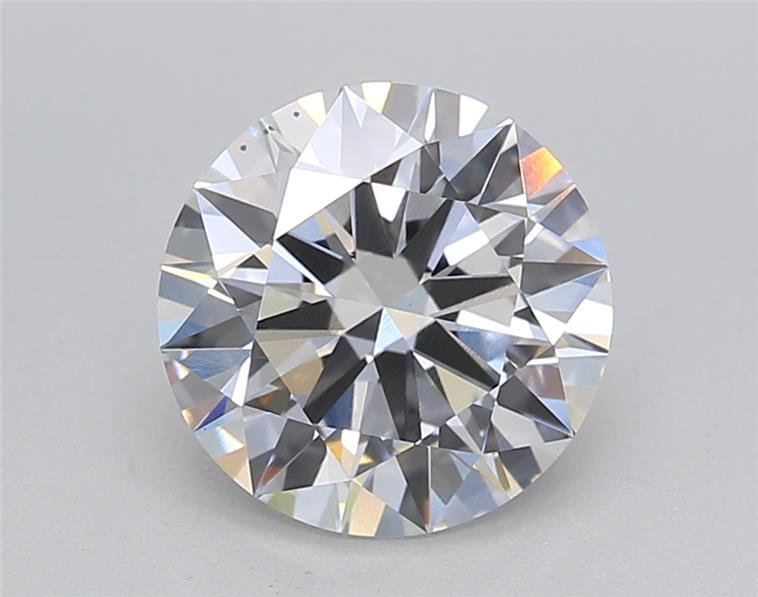 2.21ct E SI1 Rare Carat Ideal Cut Round Lab Grown Diamond