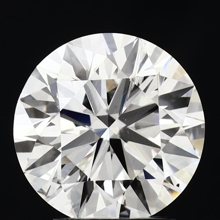 3.20ct F SI2 Rare Carat Ideal Cut Round Lab Grown Diamond