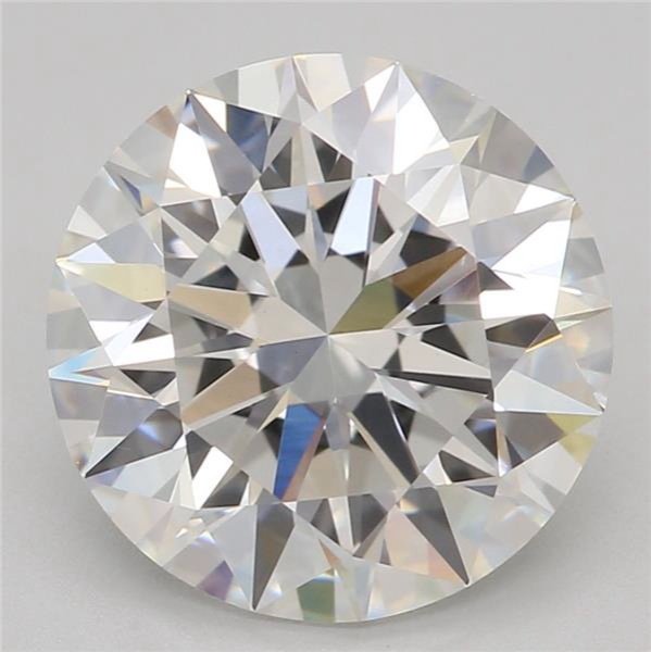 2.54ct F VS1 Rare Carat Ideal Cut Round Lab Grown Diamond