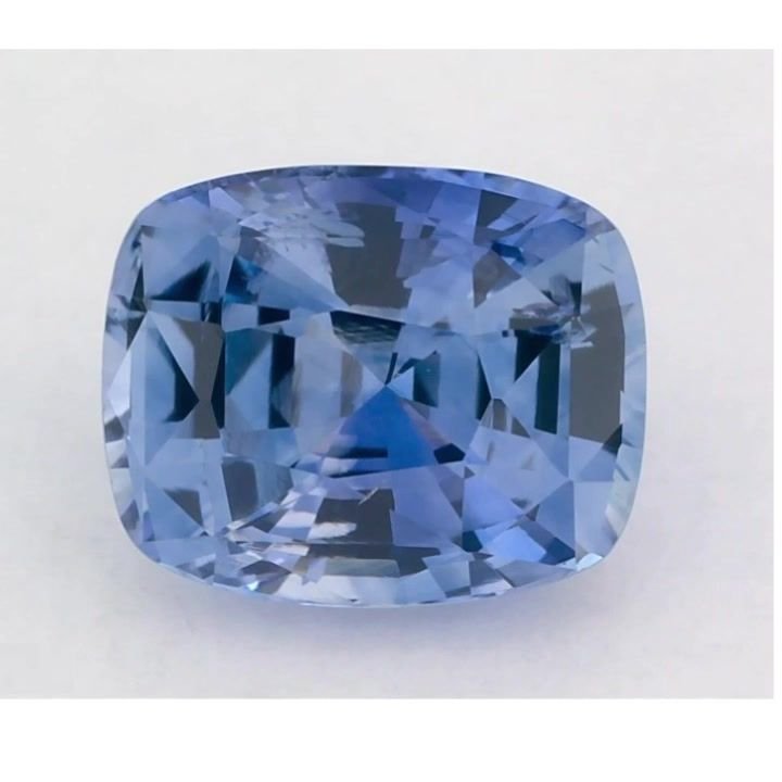 2.04 Carat Blue Cushion Sapphire