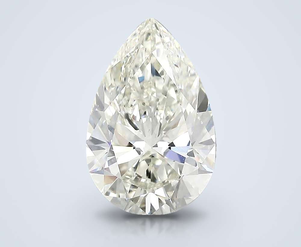 4.01 Carat Pear Natural Diamond